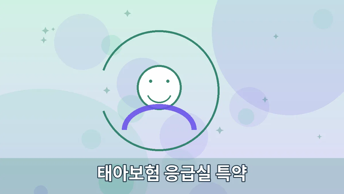 태아보험 응급실 특약 안내 이미지 3