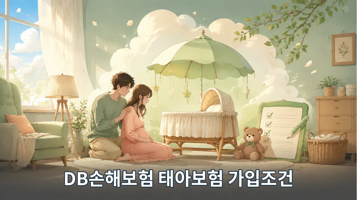 DB손해보험 태아보험 가입조건 안내 이미지 1
