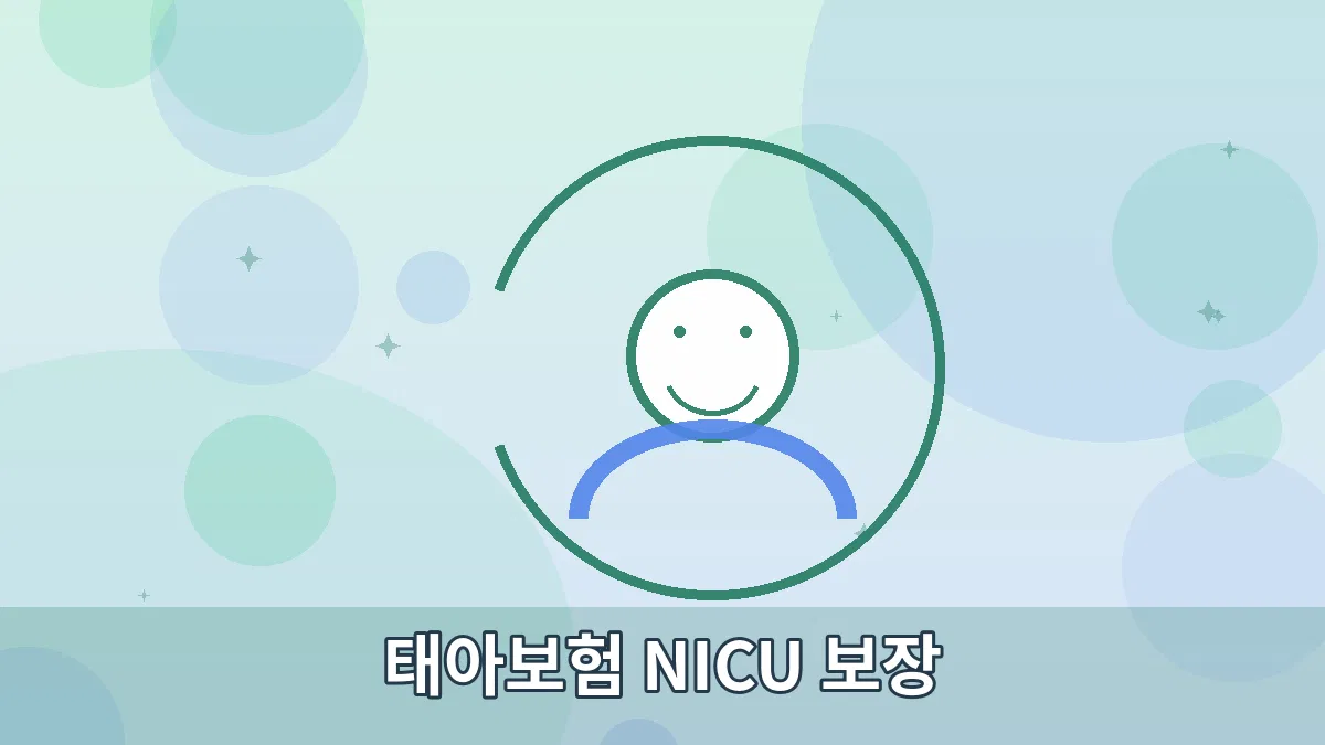 태아보험 NICU 보장 안내 이미지 2