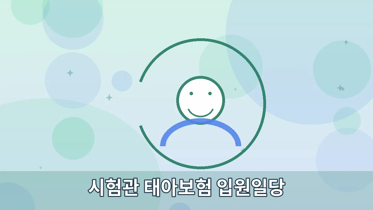 시험관 태아보험 입원일당 안내 이미지 2