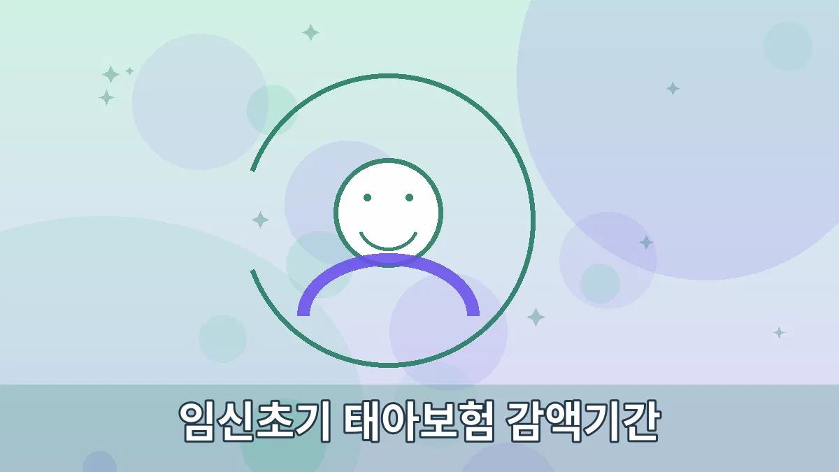 임신초기 태아보험 감액기간 안내 이미지 3
