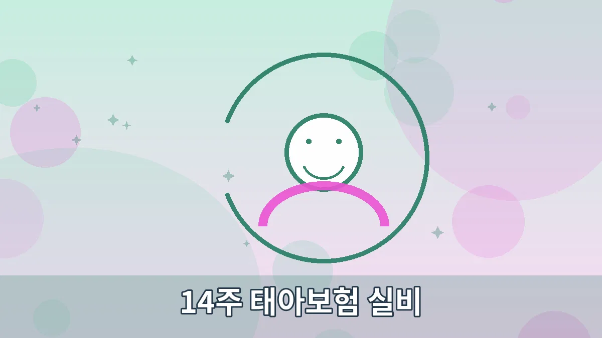 14주 태아보험 실비 안내 이미지 5