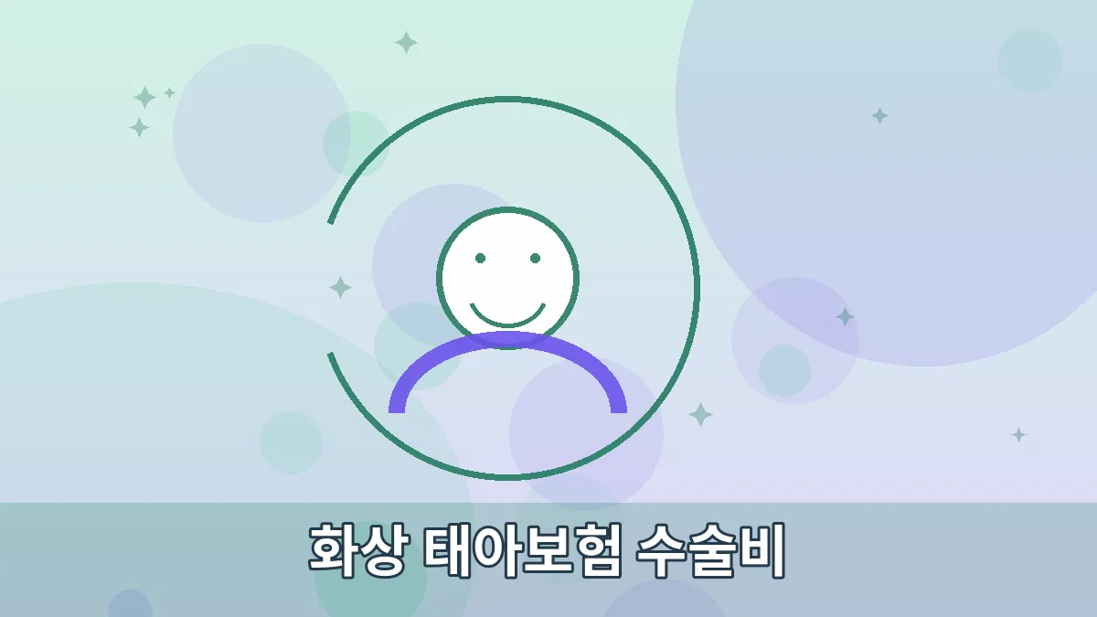 화상 태아보험 수술비 안내 이미지 3