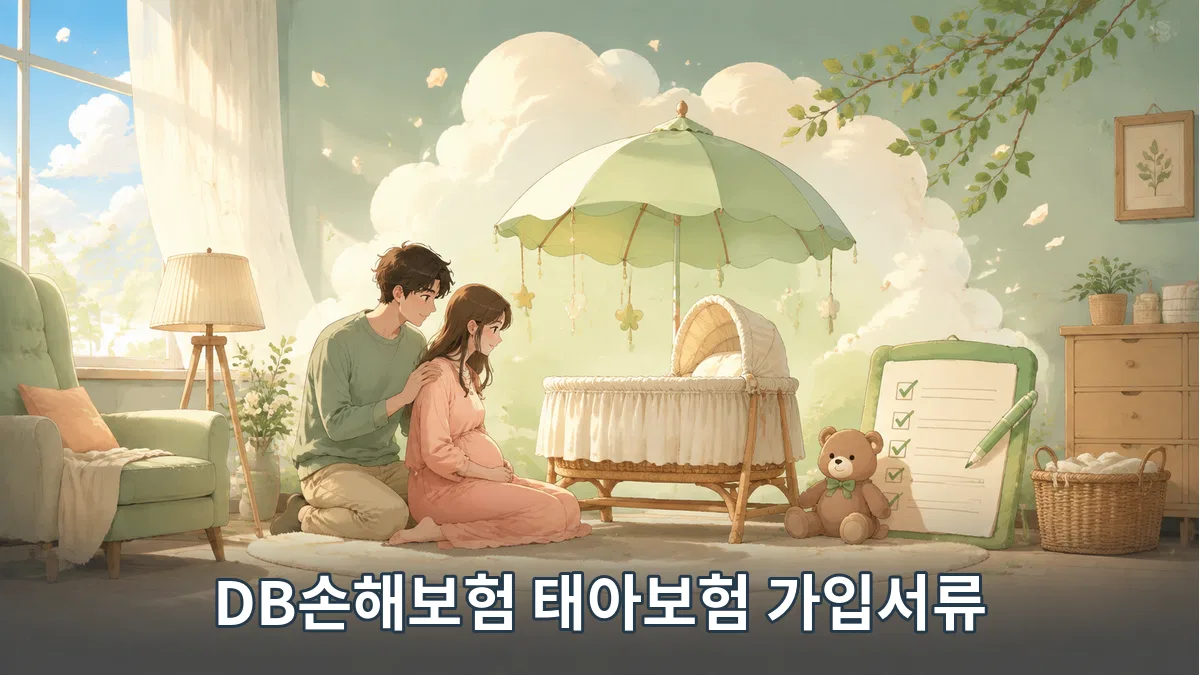 DB손해보험 태아보험 가입서류 안내 이미지 1
