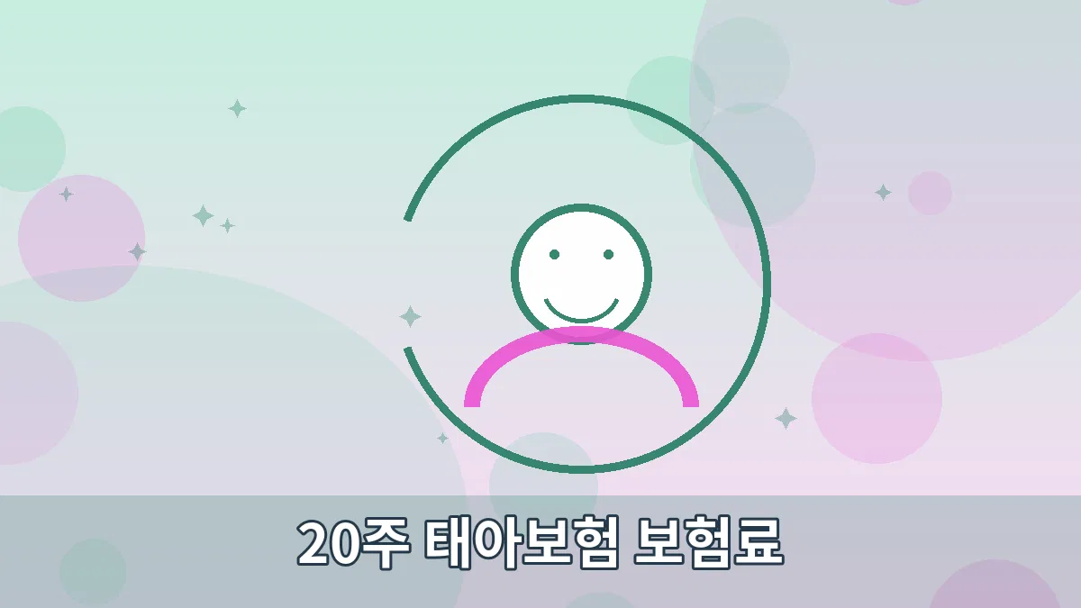 20주 태아보험 보험료 안내 이미지 5