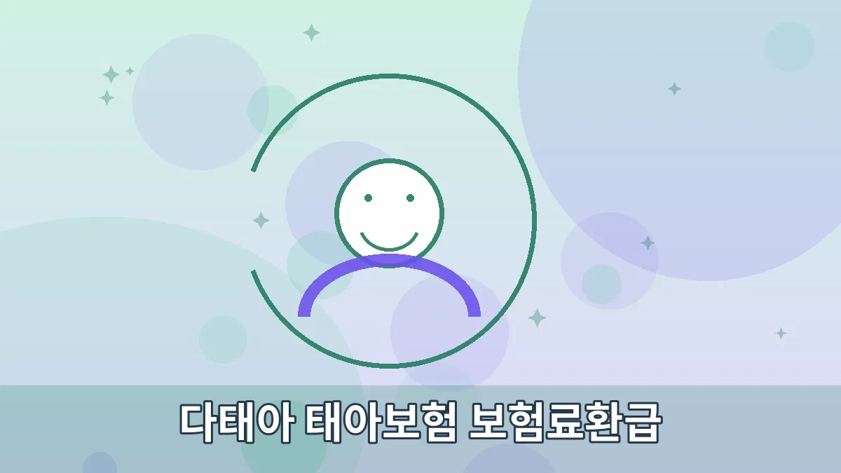 다태아 태아보험 보험료환급 안내 이미지 3